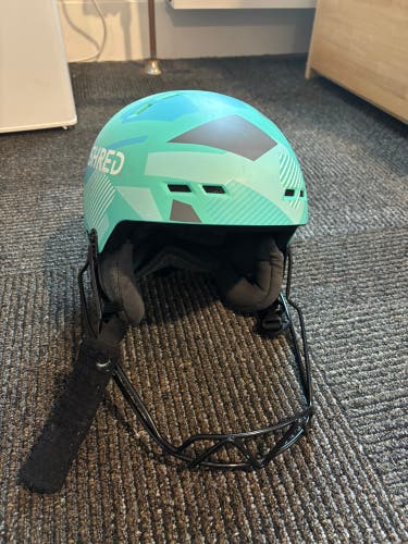 Unisex Small / Medium Shred Helmet (Used) FIS Legal