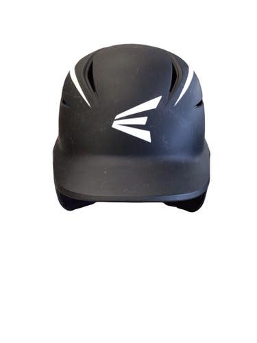 Used Easton ELITE 6 1/2 - 7 1/8 W/ JAWGUARD Batting Helmet No Mask Black MD 11760-S000090502