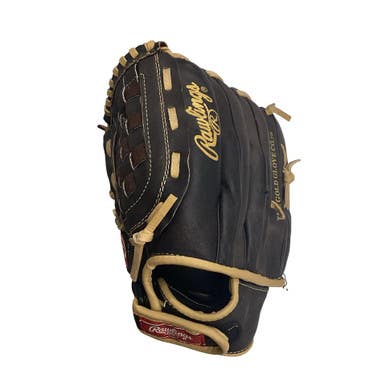 Used Rawlings HIGHLIGHT LHT BB/SB Glove LH Throw Brown 11 1/2" 11760-S000090515