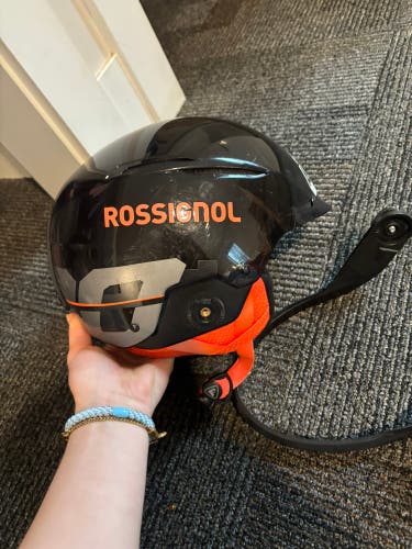Unisex Small Rossignol race Helmet (Used) FIS Legal