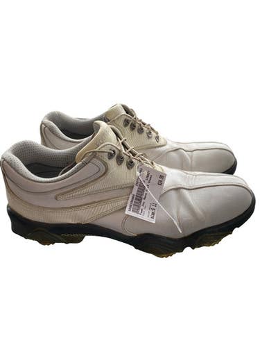 Used Foot Joy Mens Golf Shoes White Senior 11 11883-S000150008