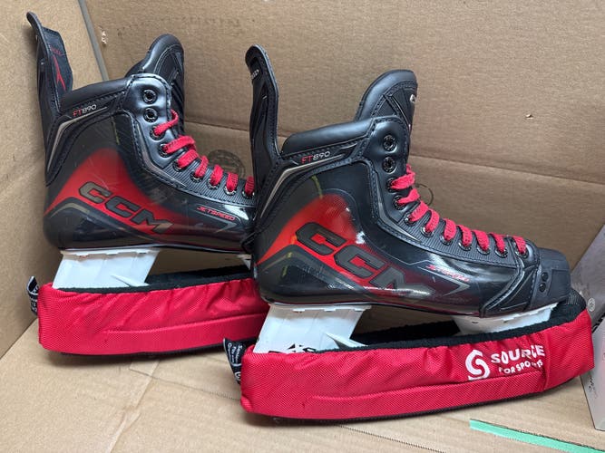 PRO CCM JETSPEED FT8 PRO HOCKEY SKATES Regular Width SIZE 9 (LIGHTLY USED) PAID $1199 PLUS TAX