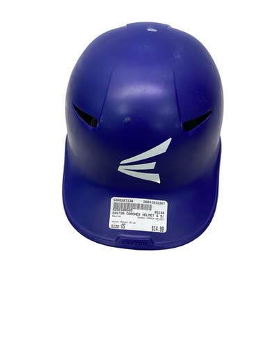 Used Easton COACH HELMET Batting Helmet No Mask Royal Blue One Size 11347-S000267136