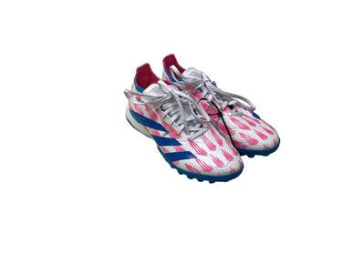 Used Adidas Soccer Turf Shoes Pink And White Senior 7 11347-S000267126