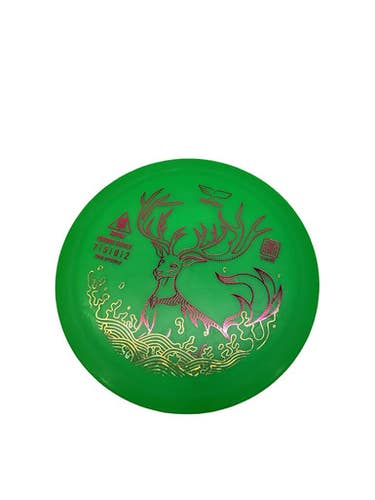 Used YIKUN ZHU Disc Golf Driver Green 11347-S000267114