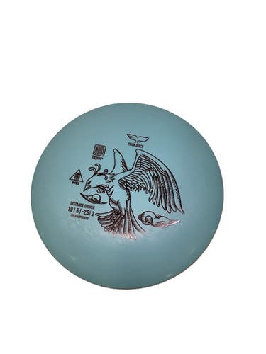Used YIKUN TIGER WEI Disc Golf Driver Carolina Blue 11347-S000267115