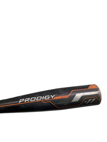 Used Rawlings PRODIGY BB/SB USA 2 5/8 Bat Black And Orange 29" 11347-S000267072