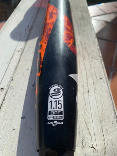 Used USSSA Certified DeMarini CF Bat -10 18OZ 28"