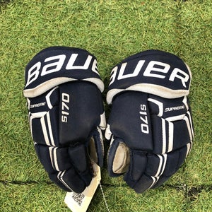 Youth Bauer Supreme S170 Hockey Gloves 8" (Used)