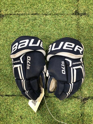 Youth Bauer Supreme S170 Hockey Gloves 8" (Used)