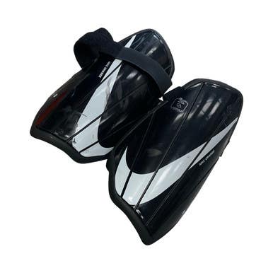 Used Nike Soccer Shin Guards Adult Black LG 11859-S000030139