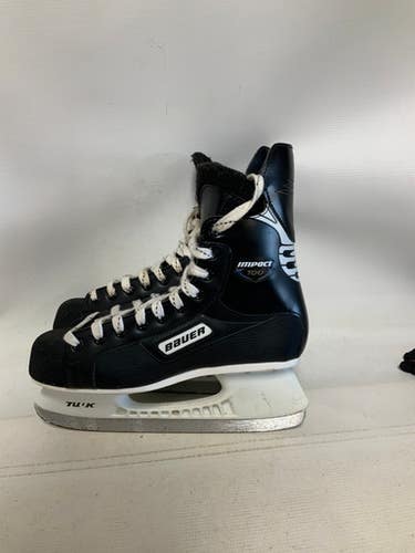 Used Bauer IMPACT 100 9E Senior Hockey Skate Senior 9 11823-S000038416