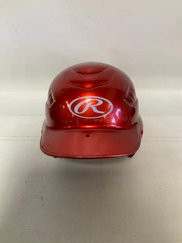 Used Rawlings CFBHN-R2 Batting Helmet No Mask Red SM 11823-S000038413