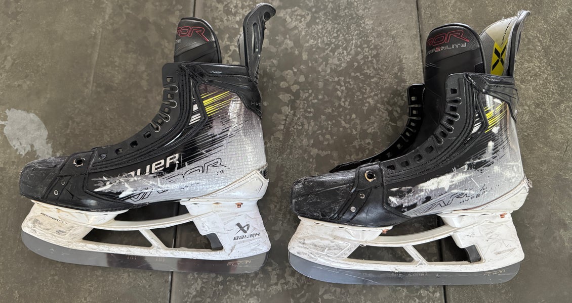 Bauer Vapor Hyperlite 2 Hockey Skates Size 6, Fit 3, Two Sets of Pulse Ti steel