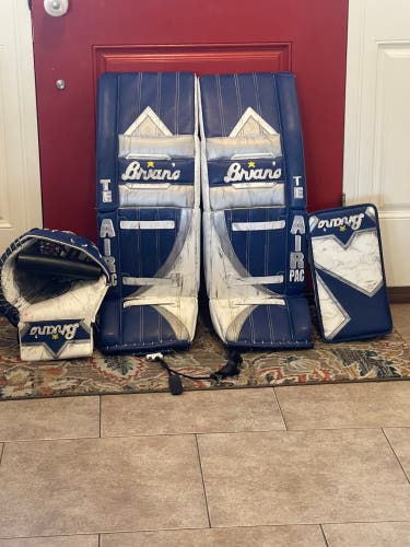 33" 2020 Brian's G-Netik Pro 4 Full Right Goalie Full Set (Used)