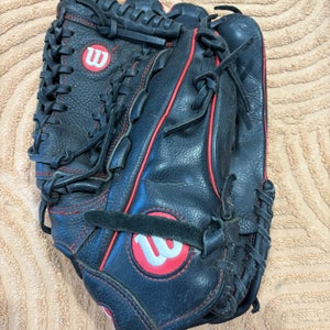 Black Wilson Uproar RH Baseball Glove 13" (Used)