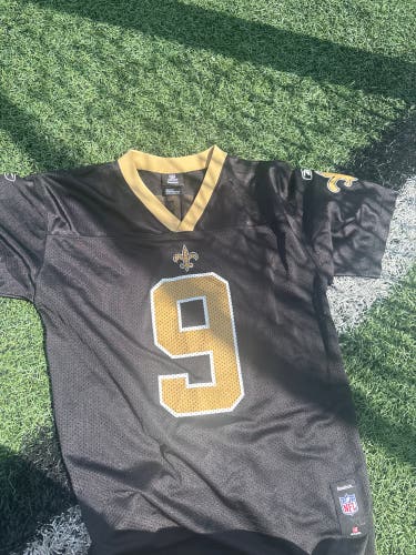 Black XL Kids Unisex Reebok Jersey (Used)