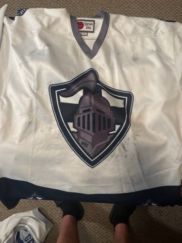 White Goalie Cut Men's Jersey (Used)