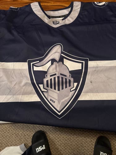 Blue Goalie Cut Men's Jersey (Used)