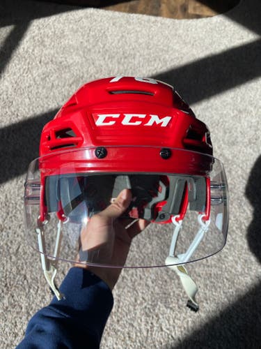Medium CCM Resistance Pro Helmet Pro Stock (Lightly Used)
