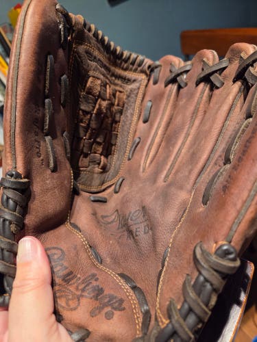 Infield/Outfield RH Rawlings Player Preferred Baseball Glove 12.5" (Used)
