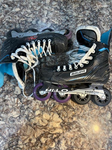 Bauer RSX Inline Skates Regular Width Size 6.5 (Used)