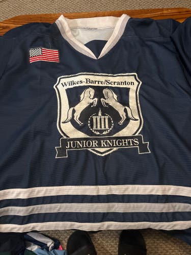 Blue Goalie Cut Men's Jersey (Used)