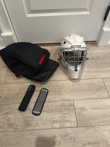 Senior Small CCM AXIS XF Goalie Mask (Used)