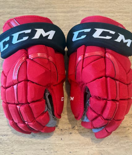CCM HG12 Pro Stock Hockey Gloves 15” Devils 6476