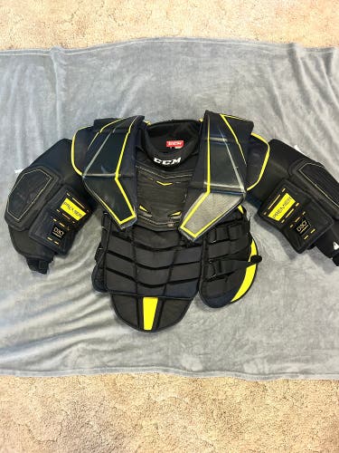 Large CCM Premier Pro Goalie Chest Protector (Used)