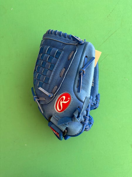 Blue Rawlings Highlight Series RH Baseball Glove 11.5"