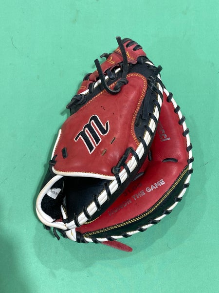 Used Marucci Caddo Series Right Hand Throw Catcher's Baseball Glove 31"