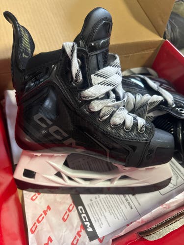 2024 CCM Tacks XF Pro Hockey Skates Regular Width Size 2 (Used)