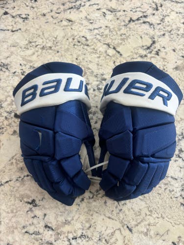 Bauer Vapor 2X Pro Gloves 13" Pro Stock Toronto Maple Leafs