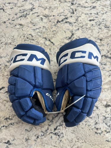 CCM JetSpeed FT1 Gloves 14" Pro Stock Toronto Maple Leafs
