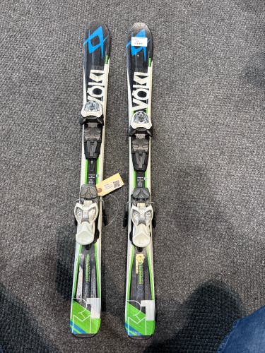 Volkl RTM Jr 100 cm Skis With Marker 4.5 Bindings (Used)