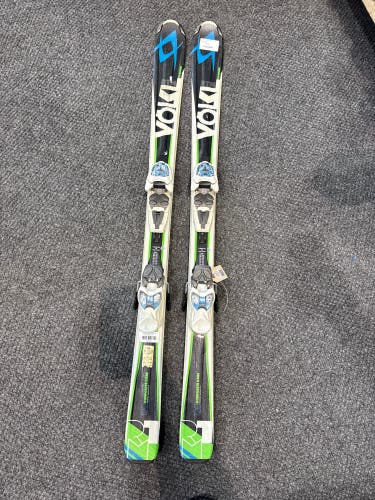 Volkl RTM Jr 120 cm Skis With Marker 4.5 Bindings (Used)