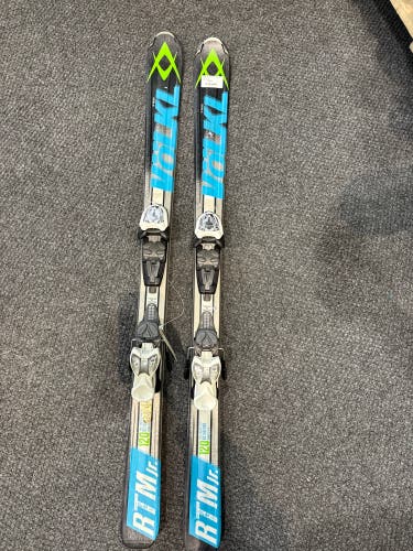 Volkl RTM Jr 120 cm Skis With Marker 4.5 Bindings (Used)
