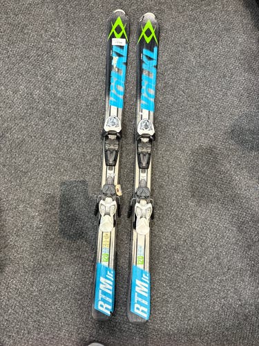 Volkl RTM Jr 120 cm Skis With Marker 4.5 Bindings (Used)