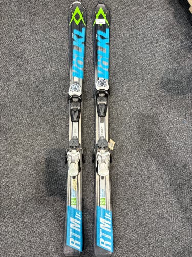 Volkl RTM Jr 130 cm All Mountain Skis With Bindings (Used)