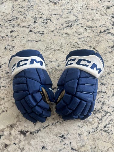 CCM JetSpeed FT1 Gloves 14" Pro Stock Toronto Maple Leafs