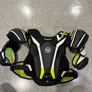 Large Senior Warrior ALPHA LX PRO Shoulder Pads (Used)