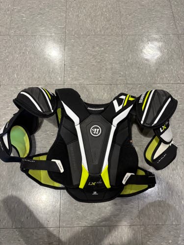 Large Senior Warrior ALPHA LX PRO Shoulder Pads (Used)