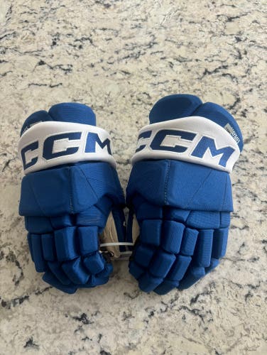 CCM 14" Pro Stock Player Gloves Toronto Maple Leafs