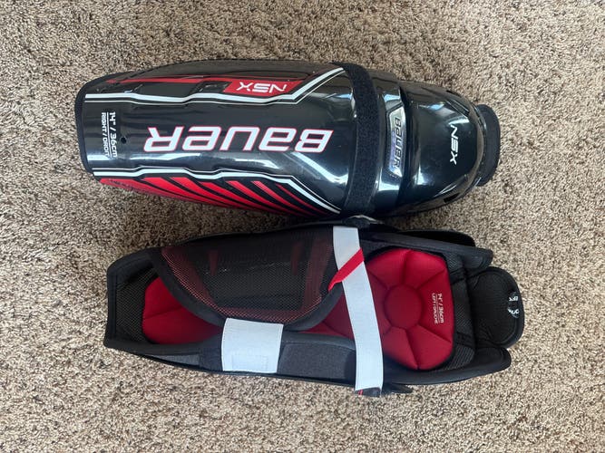 Senior Bauer NSX 14" Shin Pads (New)