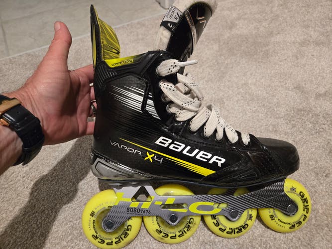 Bauer Vapor X4 Inline Skates Regular Width Size 7.5 (Used)