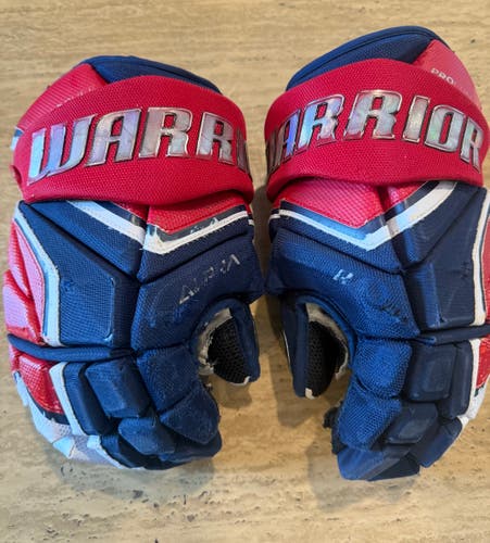 Warrior Alpha LX2 Pro, Pro Stock 15" Hockey Gloves Rivermen 6659