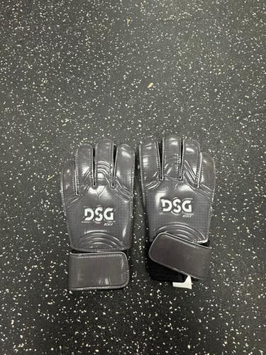 Used DSG OCALA GOALIE GLOVES Soccer Goalie Gloves Grey 7 11849-S000038767