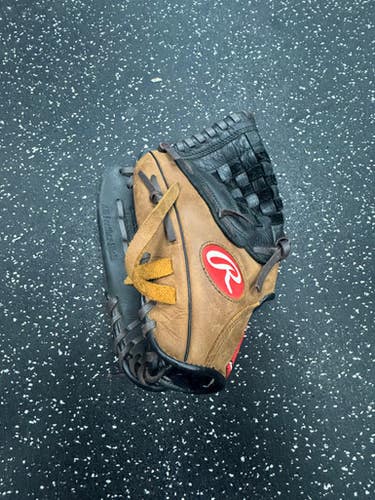 Used Rawlings D115PTB BB/SB Glove LH Throw Black 11 1/2" 11849-S000038761