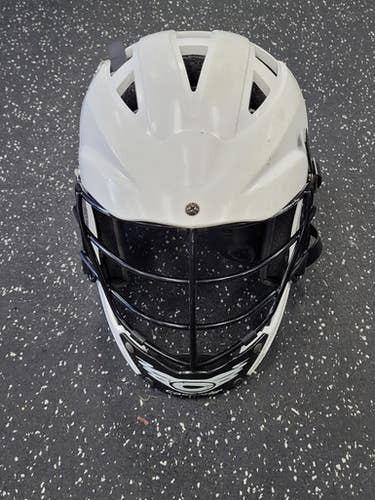 Used Cascade CS Lacrosse Helmet White One Size 11849-S000038746